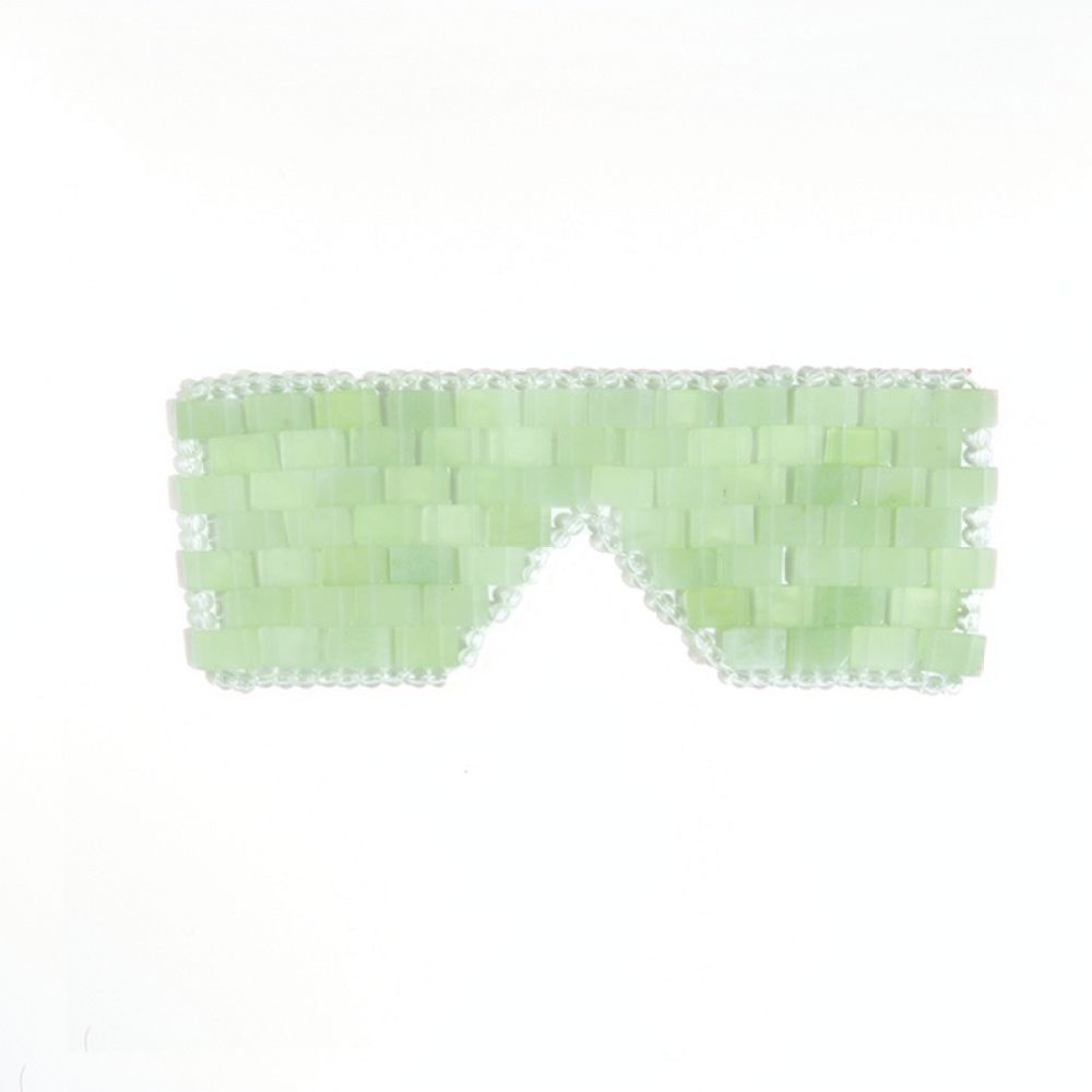 Luxury Natural Skincare - Hand Woven Xiu Jade Eye Mask