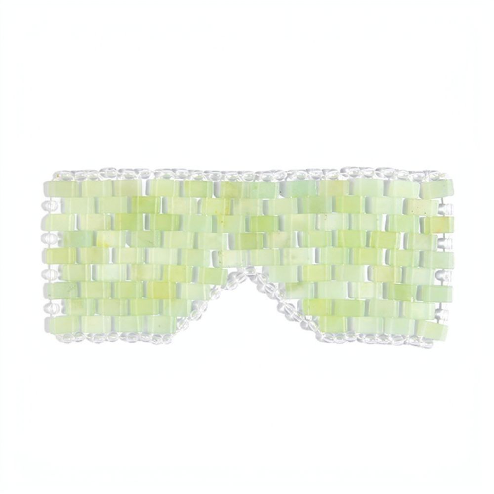 Natural Xiu Jade Eye Mask Hand - Luxury Natural Skincare ulasan dan harga