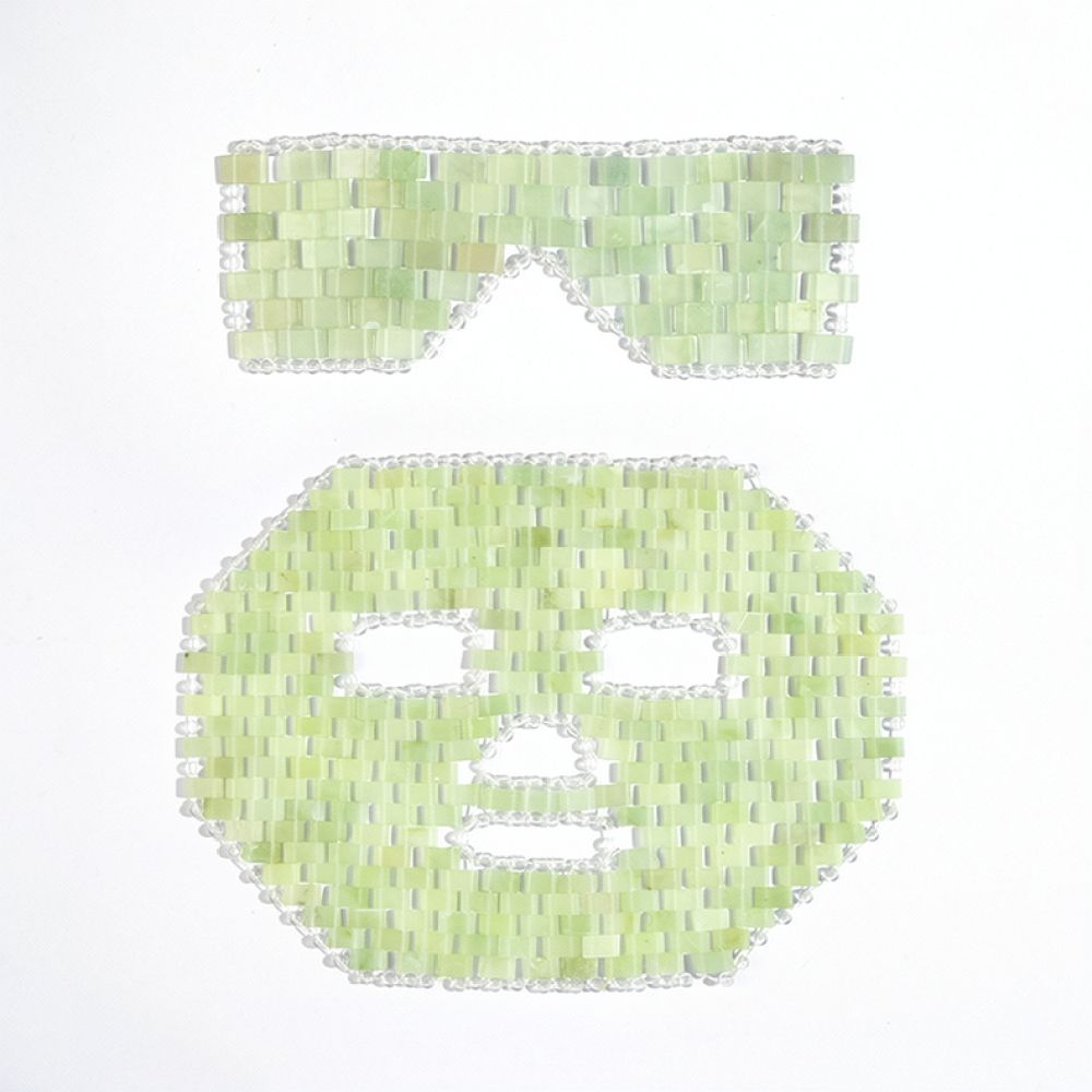 Natural Stone Xiu Jade Eye Mas - Luxury Natural Skincare ulasan dan harga