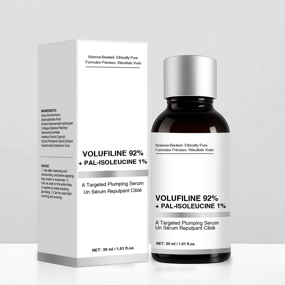1/2PCS Volufiline Serum, Voluf - Peptide Complex Serum ulasan dan harga
