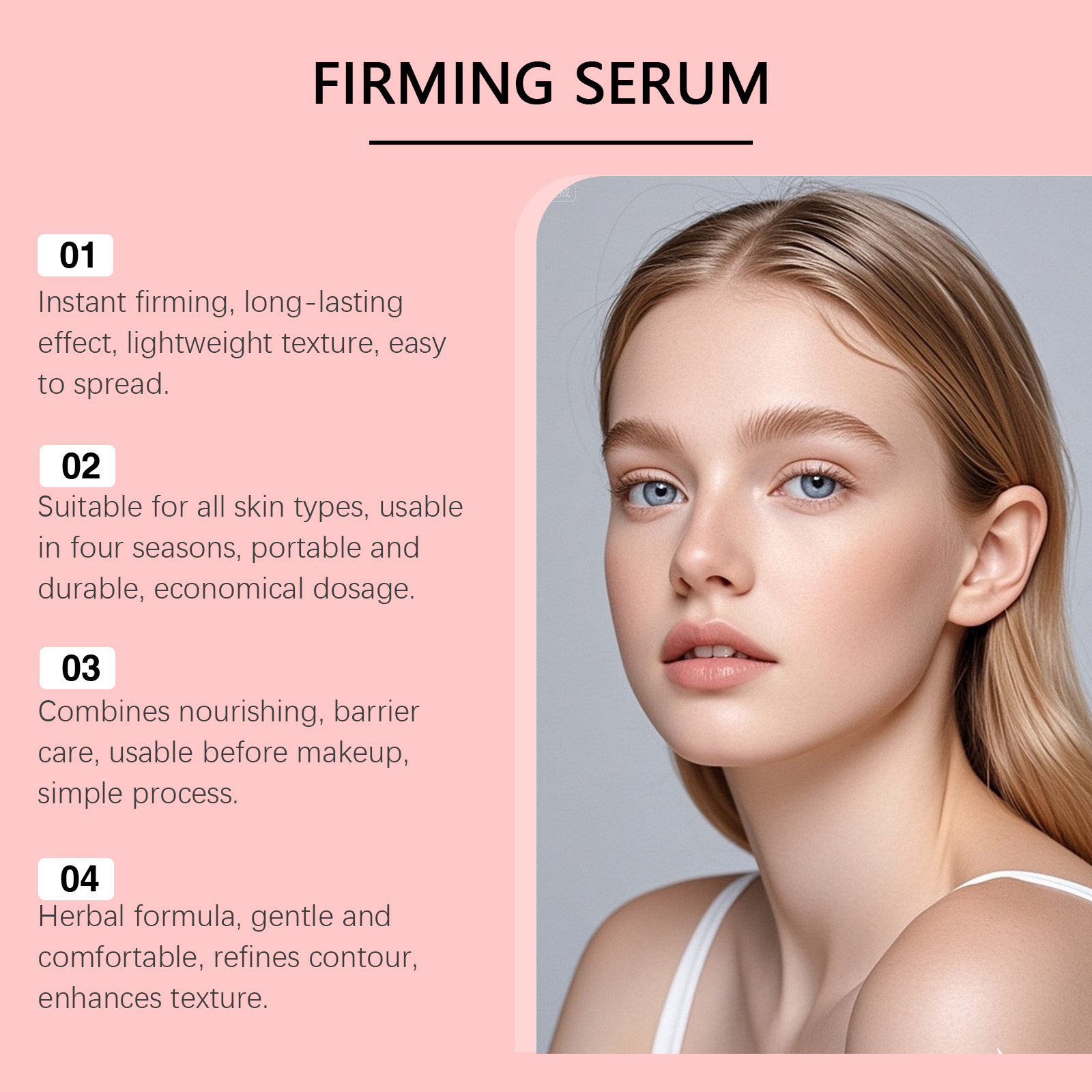 NAD+ Firming Facial Serum Coll - Peptide Complex Serum ulasan dan harga