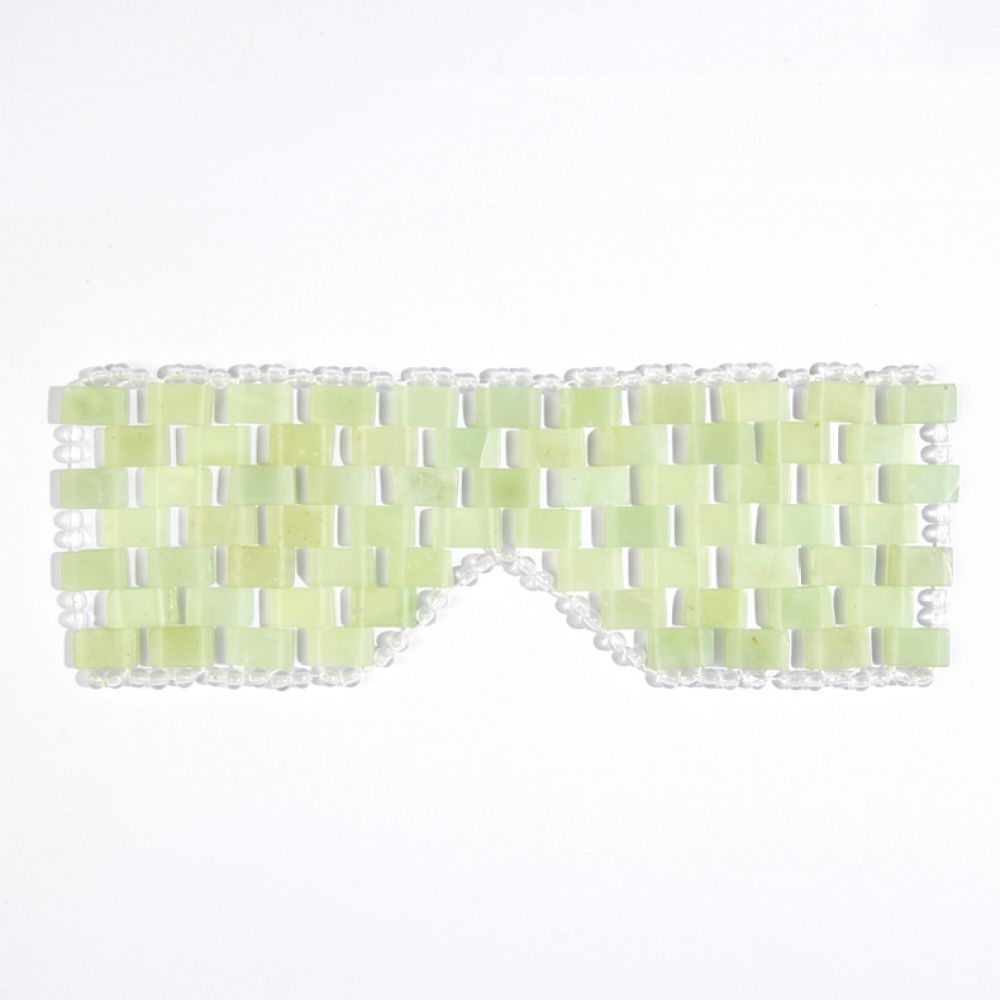 Hand Woven Xiu Jade Eye Mask N - Luxury Natural Skincare ulasan dan harga
